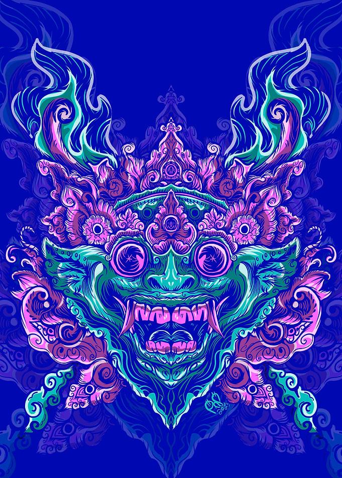 barongan aesthetic color