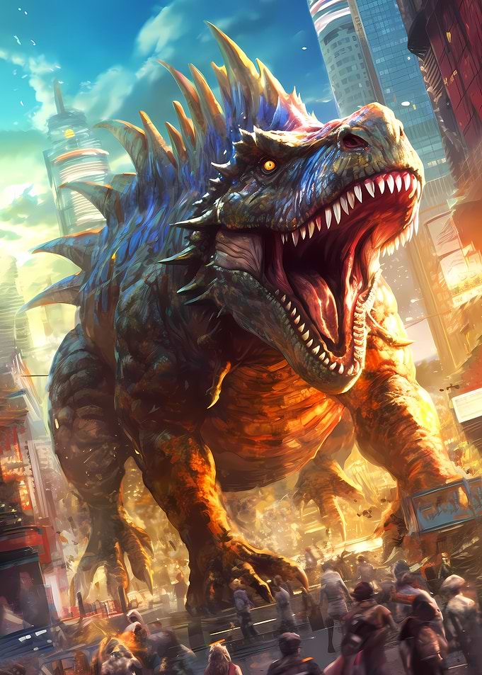 T Rex Dinosaur Fury