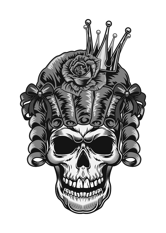Skull woman