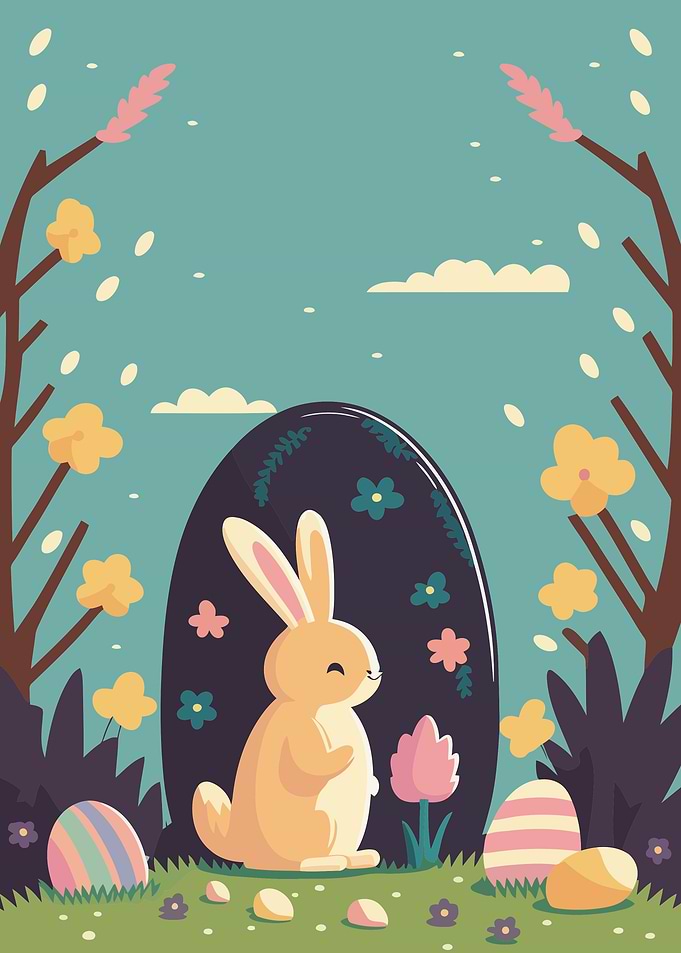 Cartoon Easter