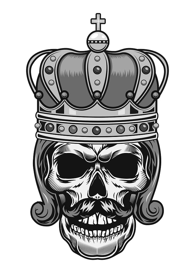 Skull white