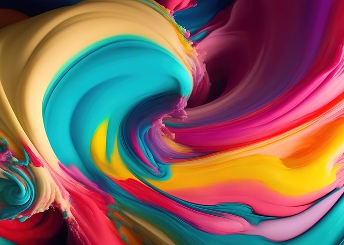 Psychedelic swirl