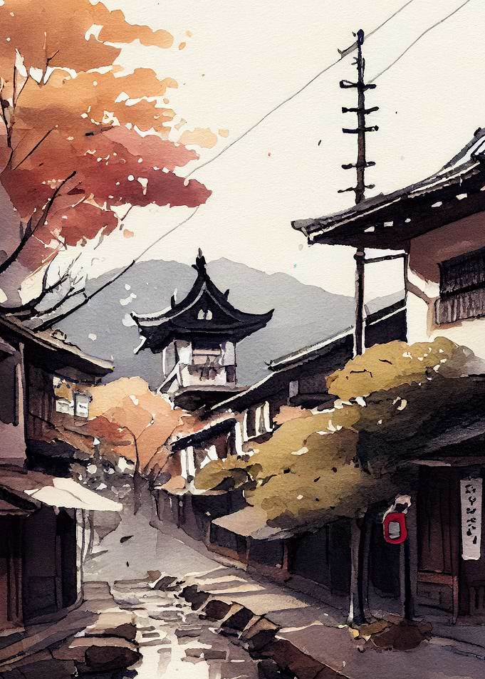 Scenery in Japan