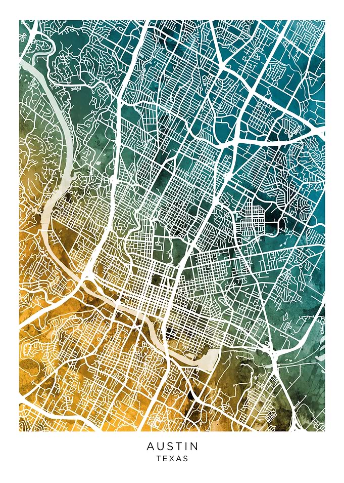 Austin Texas Map
