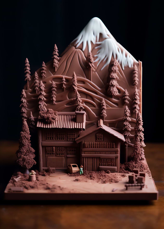 Chocolate cabin