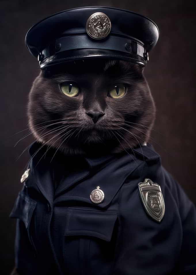 Cat Police Uniform
