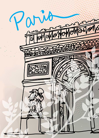 Paris France Arc Landmark
