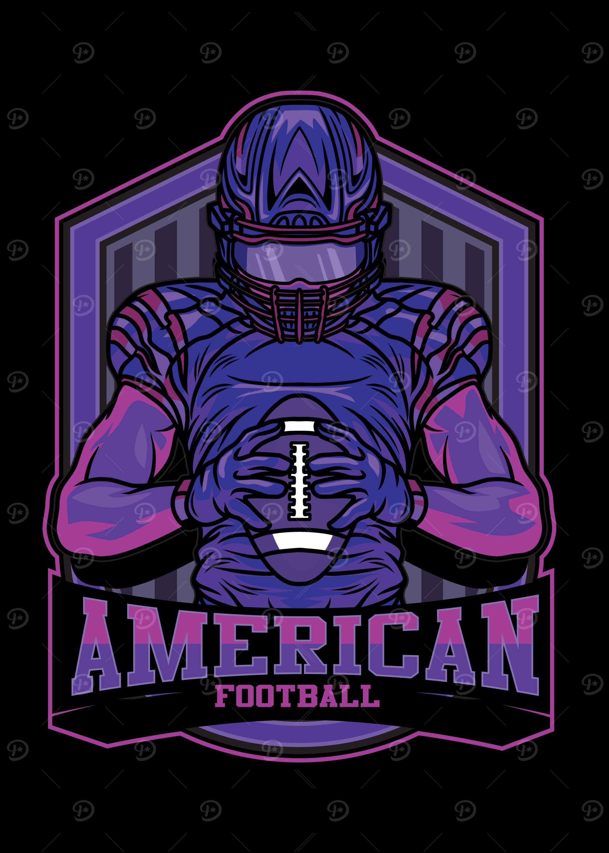 American Football Logo 01