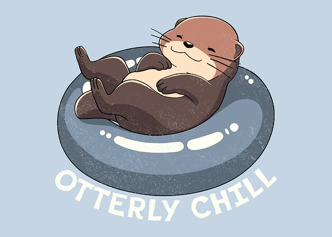 Utterly chill otter