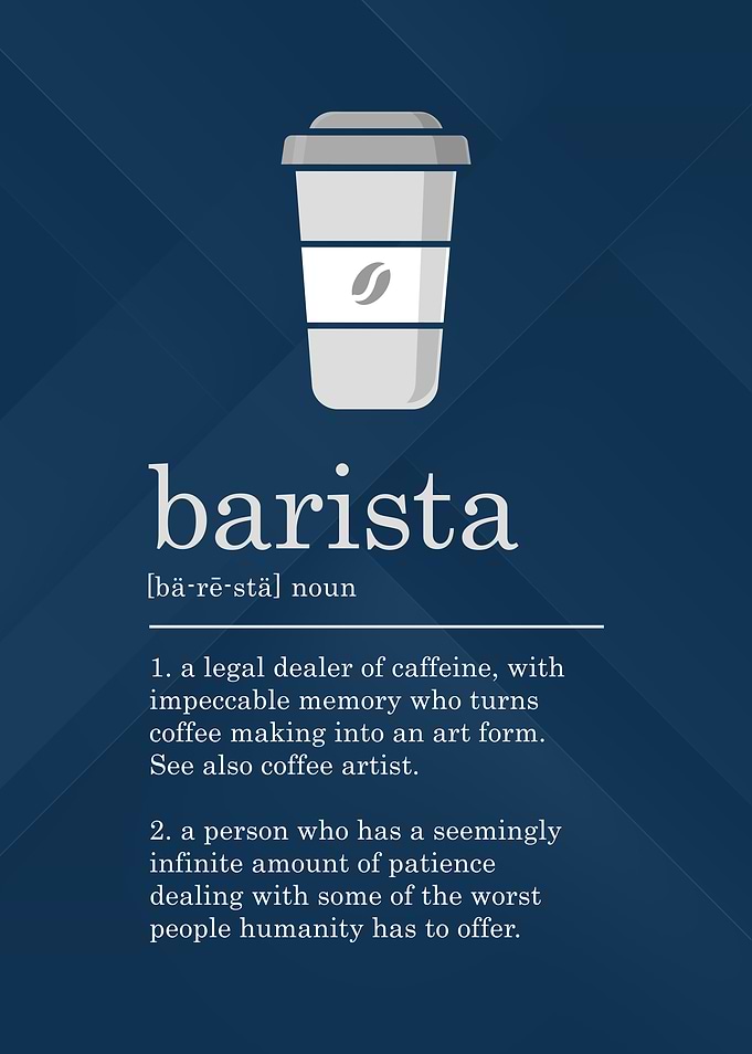 Funny Barista Definition