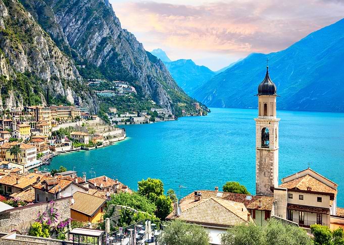 Lake Garda in Italy