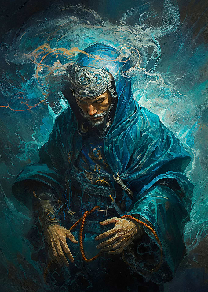 Epic Arabic Water Mage