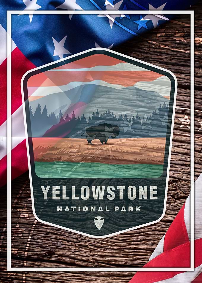 Yellowstone Park Poster