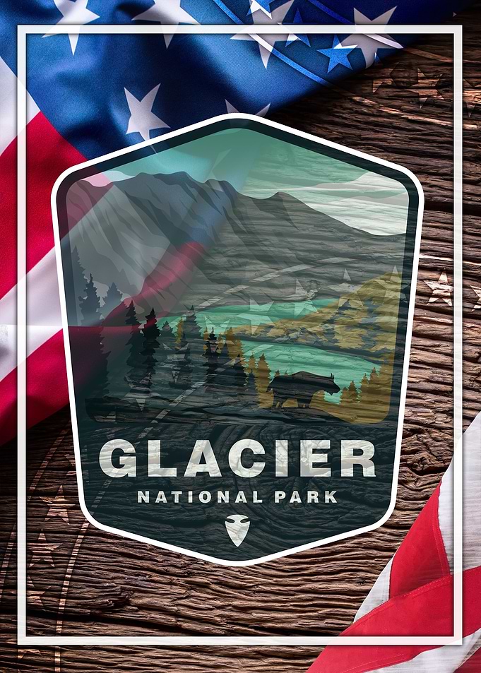 Glacier Park Poster