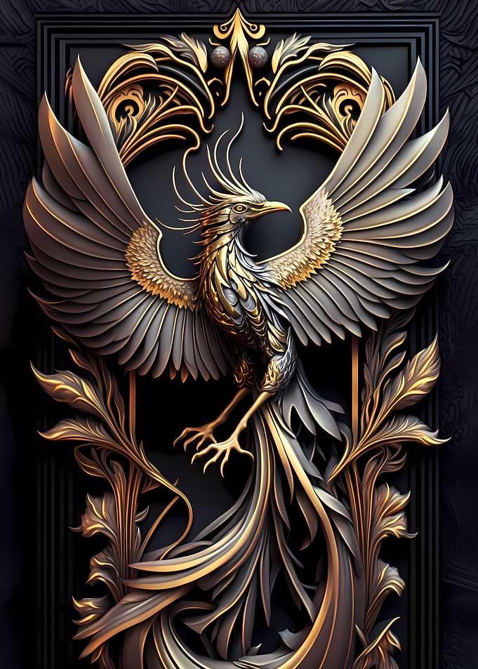 Golden Glory Phoenix