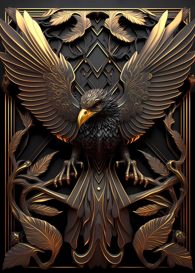 Epic Golden Phoenix
