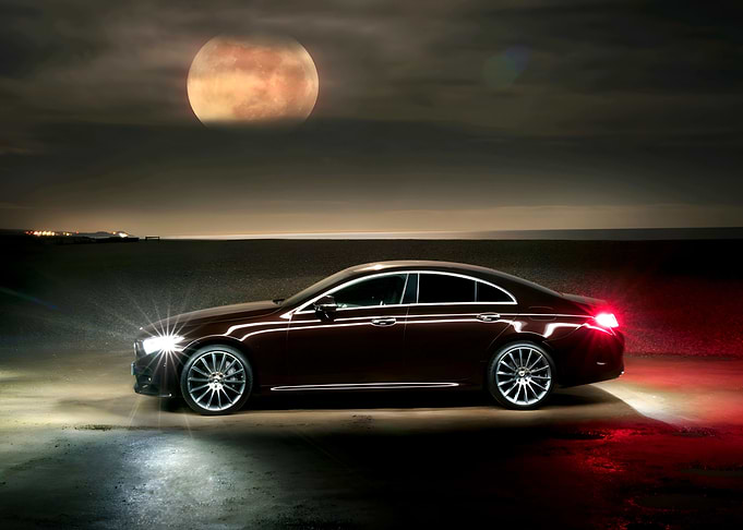 Mercedes Benz moon