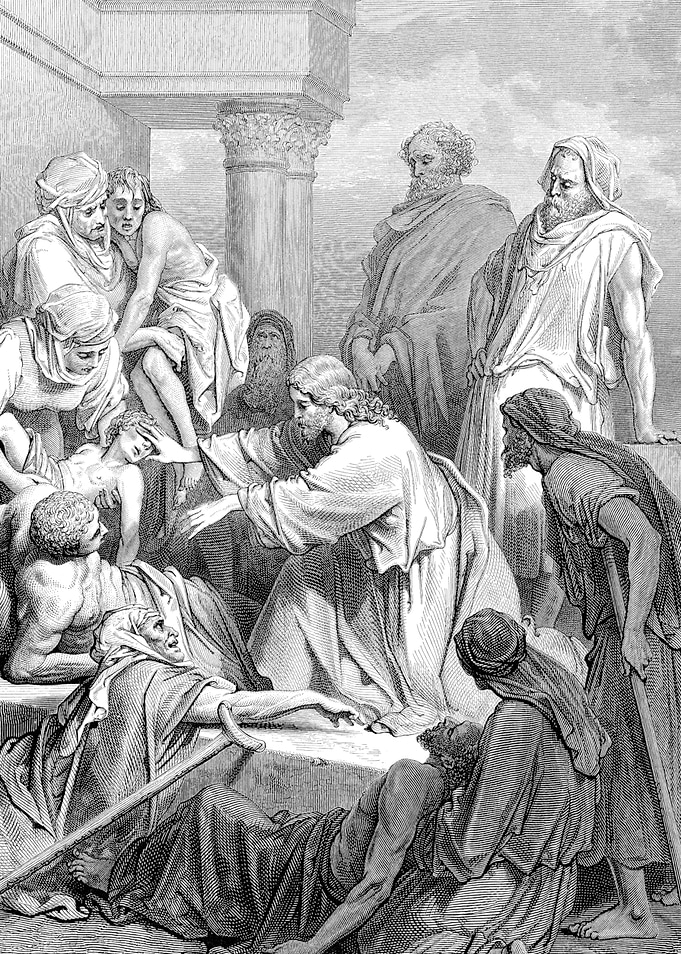 Jesus Healing the Sick