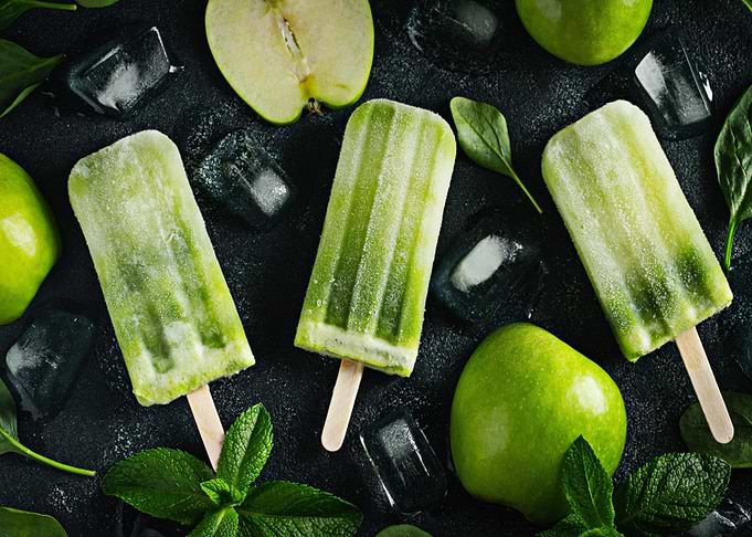 Ice Cream Fruit Apple