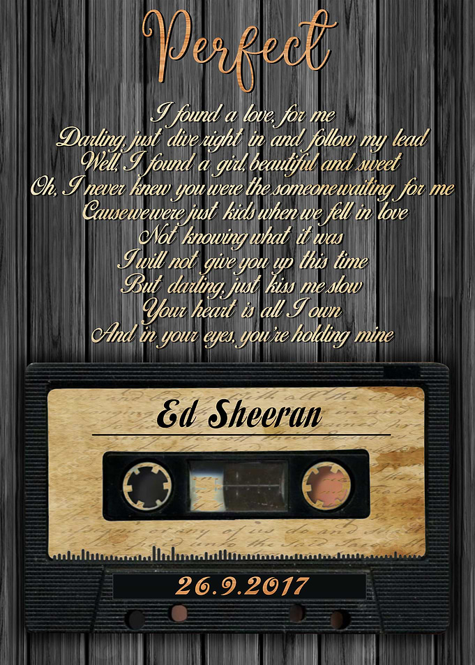 Perfect lyrics song radio