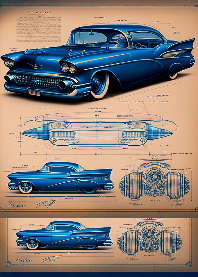 cars blueprints