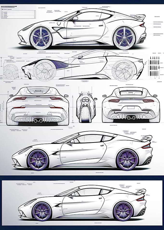 car blueprints