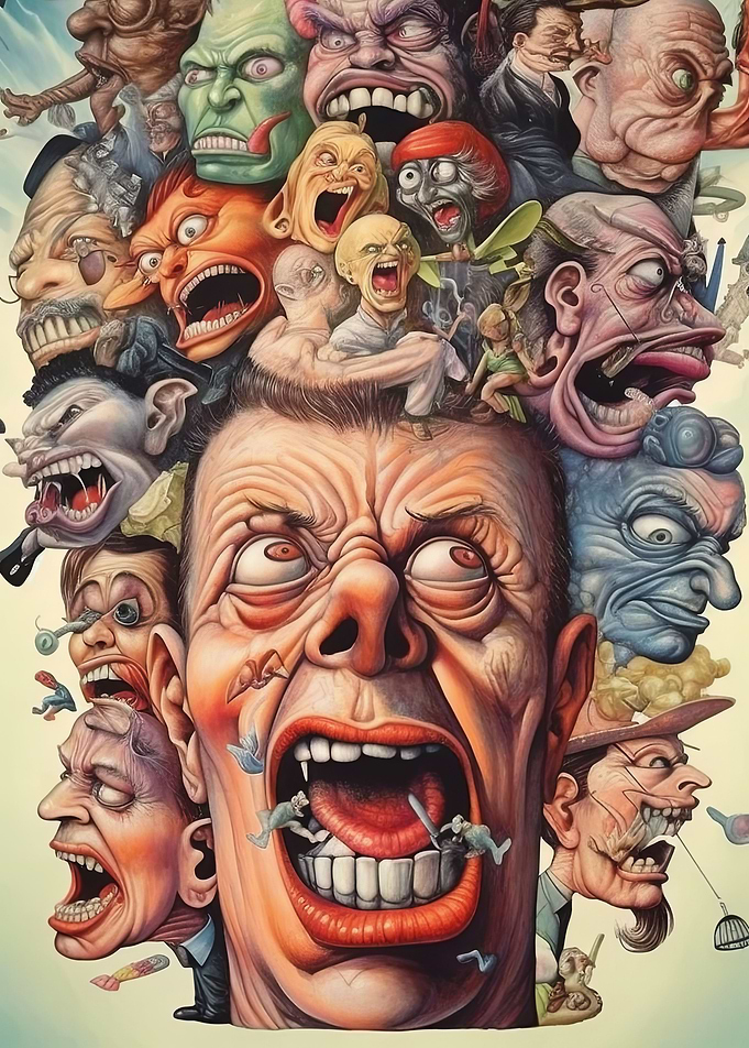 Hatred and madness