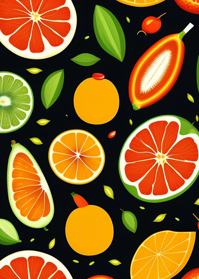 Fruits pattern