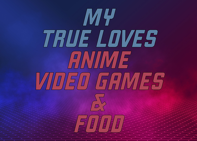 Retro Anime Gaming Food