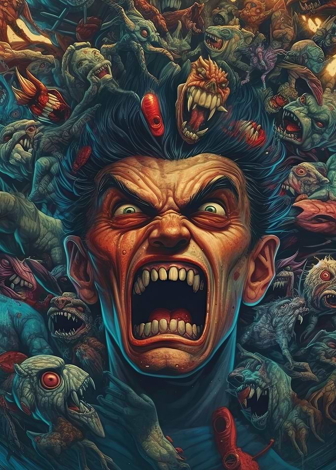 Hatred and madness