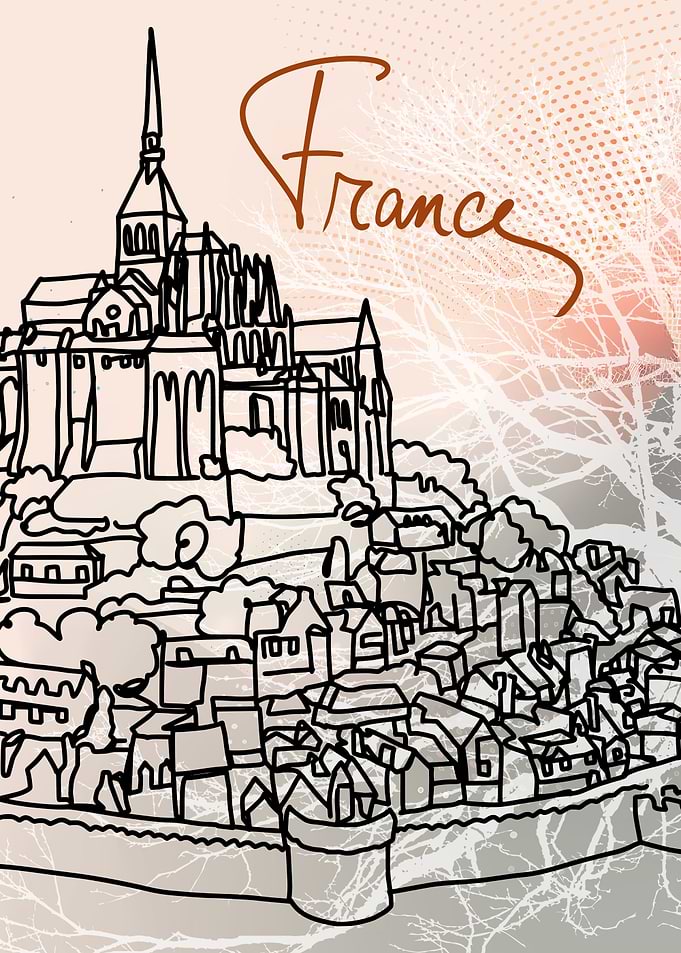 France Mont Saint Michel