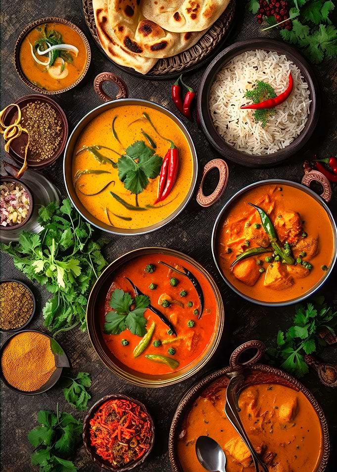 Vibrant Dishes of India 6