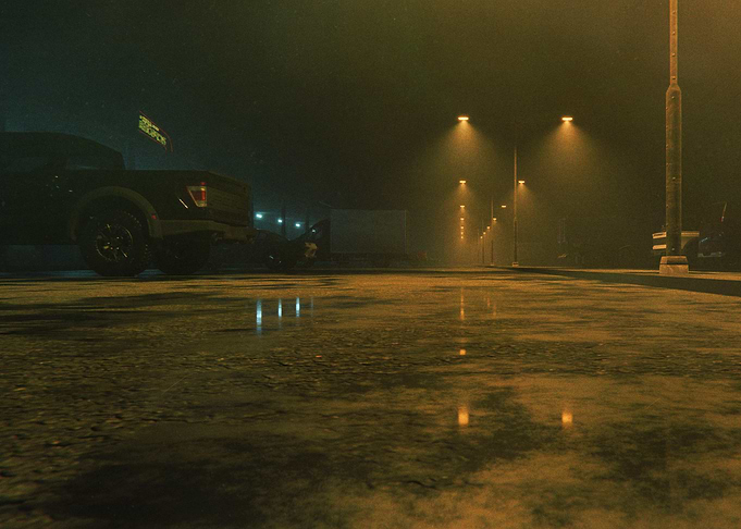 On Motel Scene 3 3D