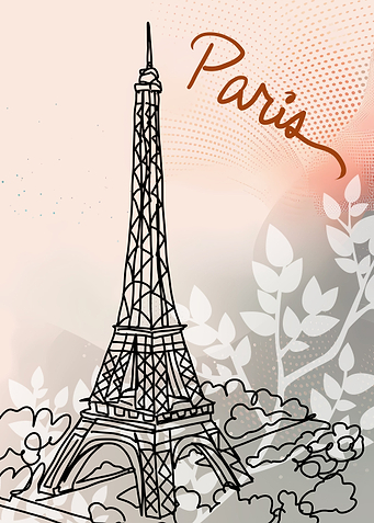 Paris France Eiffel Tower