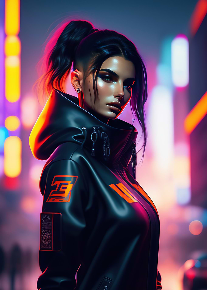 thecyberpunk girl