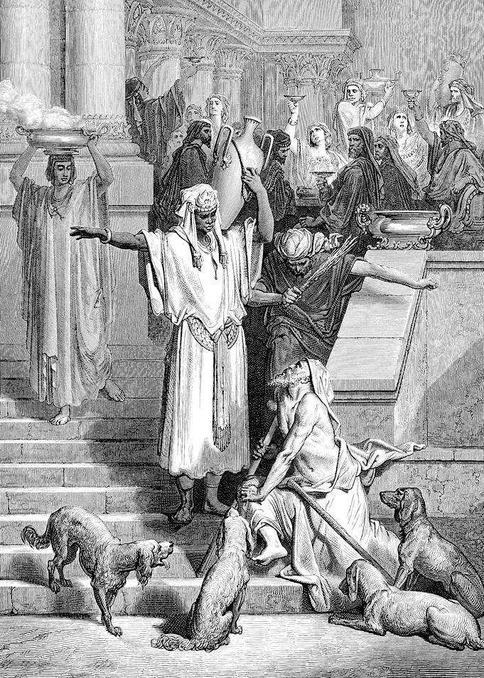 Lazarus at the Mans House