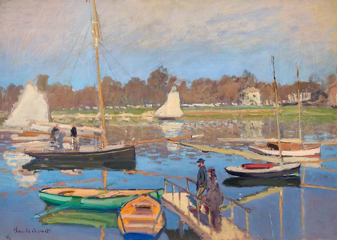 Le bassin Argenteuil Monet