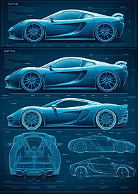 car blueprints