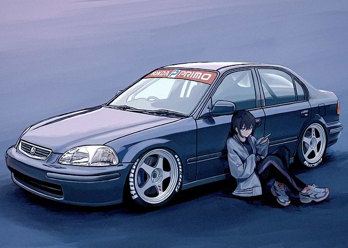 girls and cars