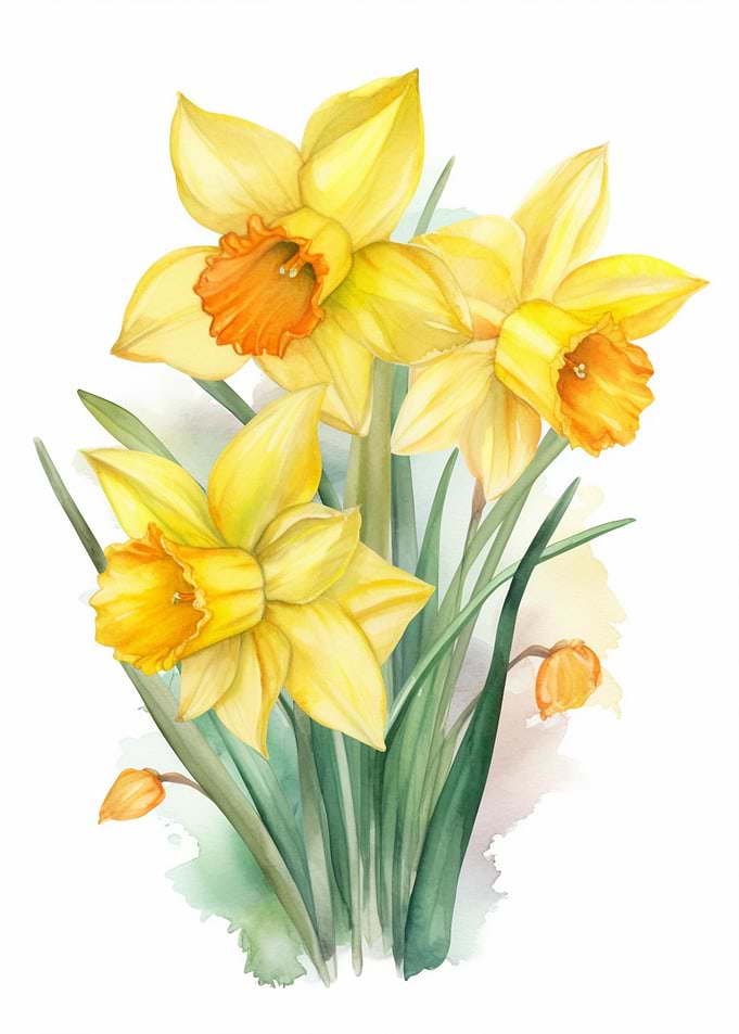 Daffodils Flowers