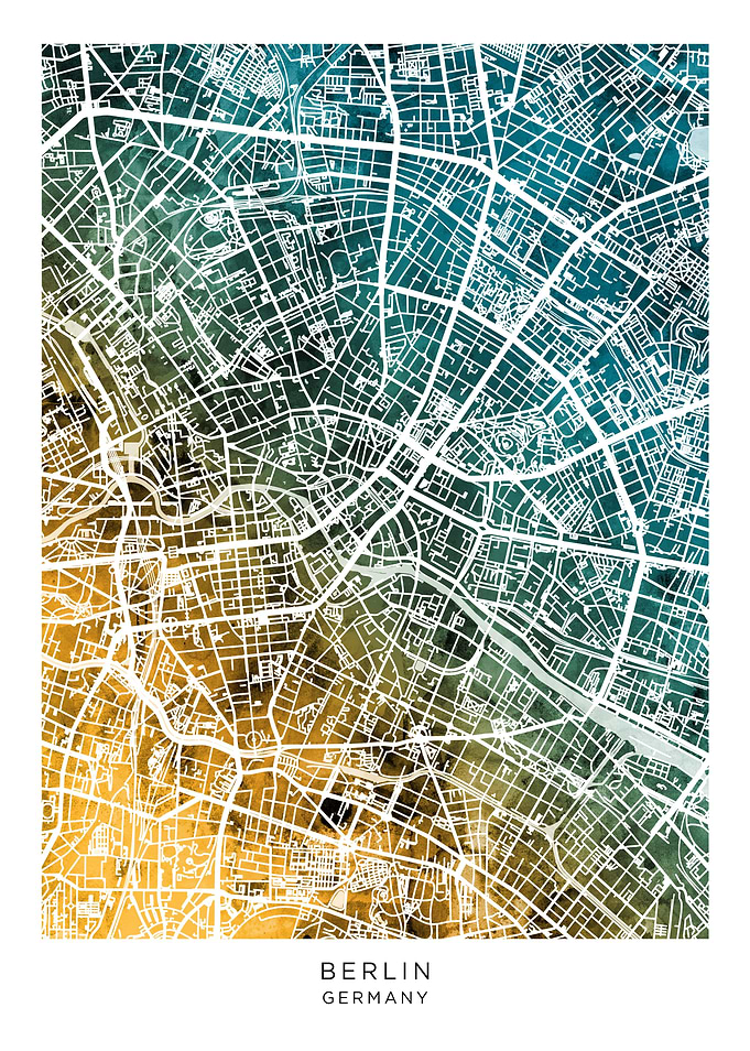Berlin Germany Map