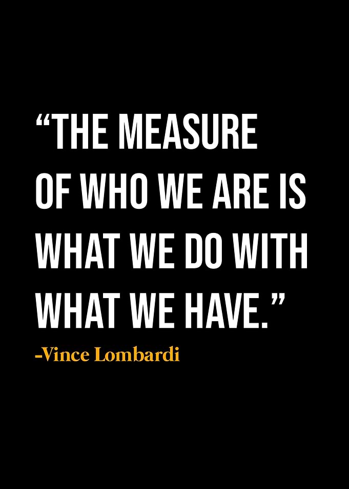 Vince Lombardi Quote
