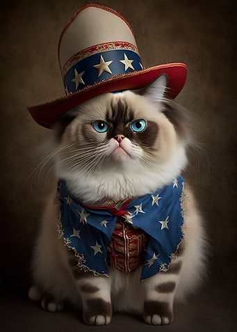 Cute British Longhair Cat