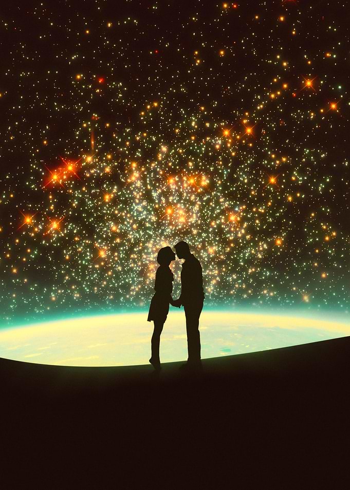 A Cosmic Kiss