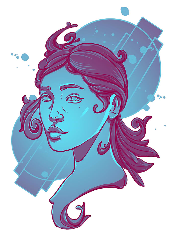 Vaporwave Girl
