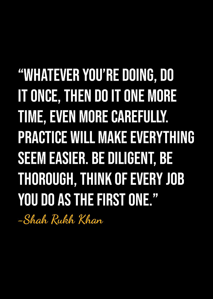 Shah Rukh Khan Quote