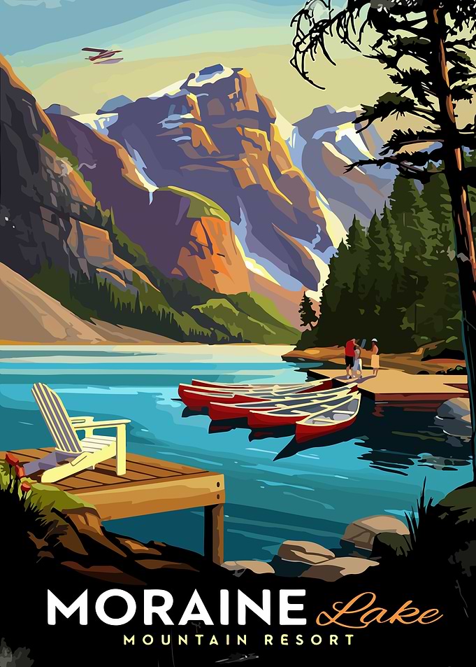 travel to moraine