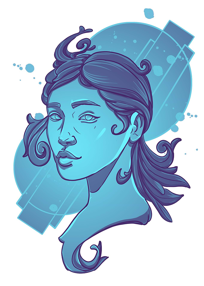 Vaporwave Girl