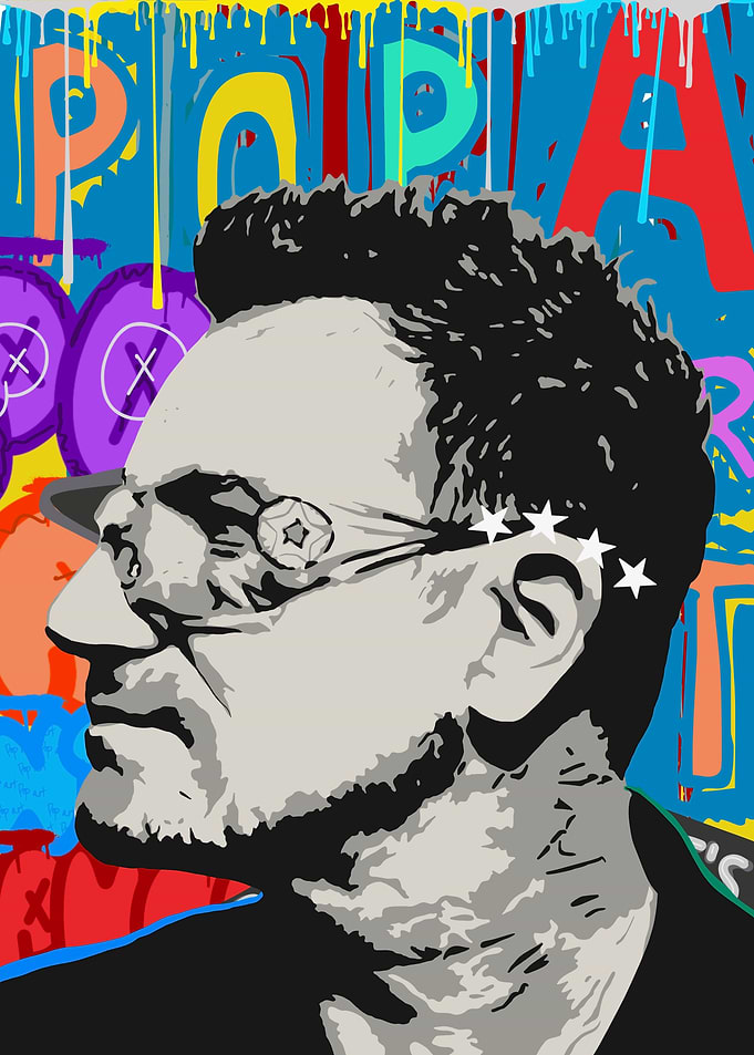 Pop art style