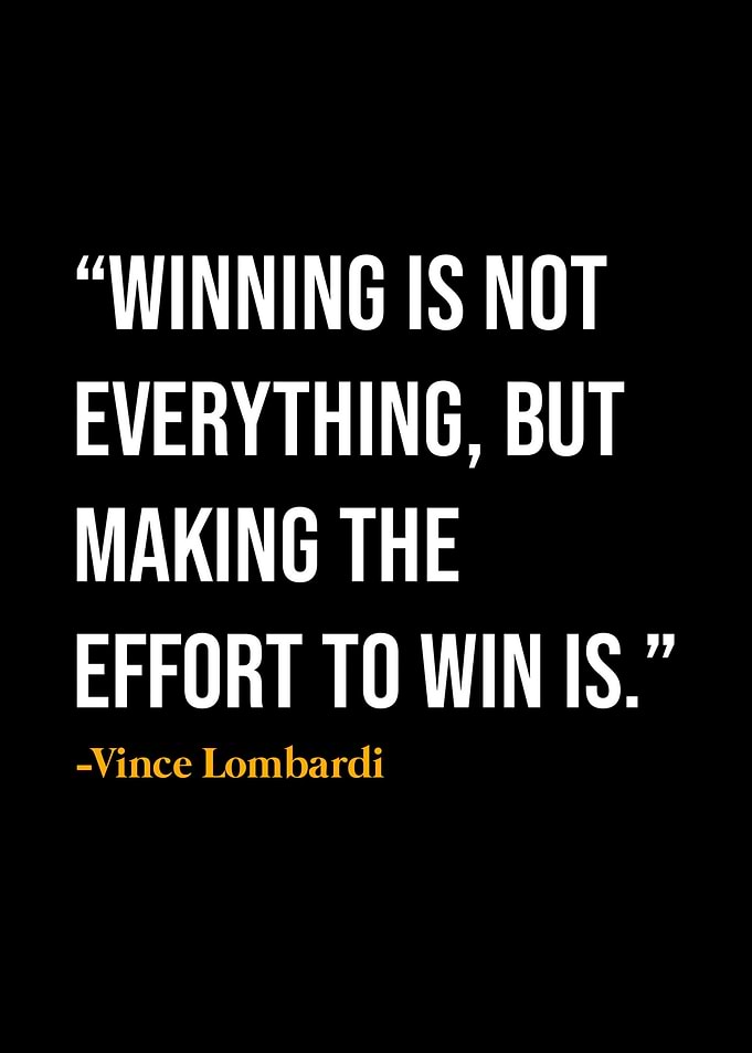 Vince Lombardi Quote